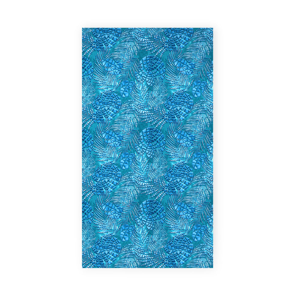 Luxurious Beach Towel in Palm Springs Pattern.