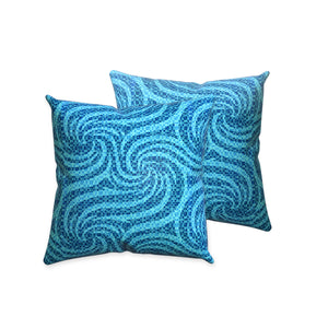 
                  
                    Load image into Gallery viewer, Elegant pillow covers in Azura
                  
                