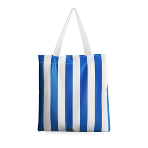 
                  
                    Load image into Gallery viewer, Cabana Blue Beach Tote
                  
                