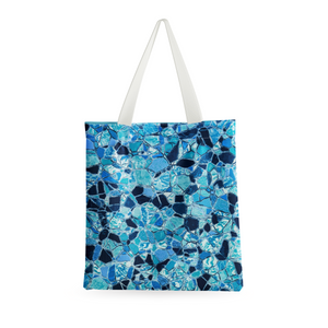 
                  
                    Load image into Gallery viewer, Roomy beach tote in Camino Lagoon.
                  
                