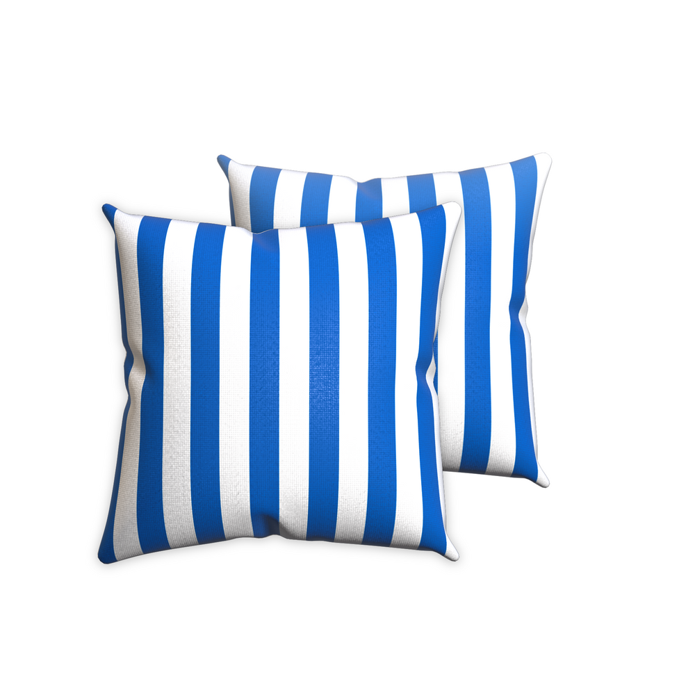 
                  
                    Load image into Gallery viewer, Cabana Blue Pillow Covers
                  
                