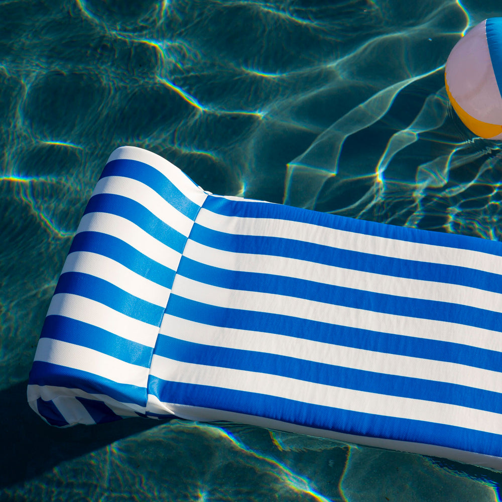 
                  
                    Load image into Gallery viewer, A stunning Cabana Blue pool float.
                  
                