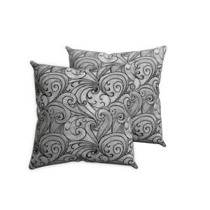 
                  
                    Load image into Gallery viewer, Sterling Caviar Pillow Covers
                  
                