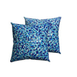 Elegant pillow covers in Beach Glass