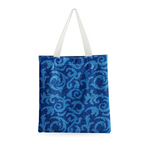 Roomy beach tote in Acqua Blu.