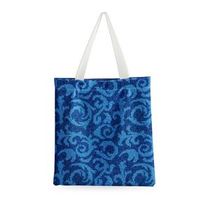 
                  
                    Load image into Gallery viewer, Roomy beach tote in Acqua Blu.
                  
                