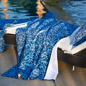 
                  
                    Load image into Gallery viewer, Add panache to your poolside living with Bella Vista beach towels.
                  
                