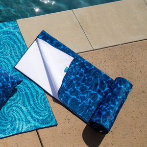 
                  
                    Load image into Gallery viewer, Add panache to your poolside living with Indigo Seas beach towels.
                  
                